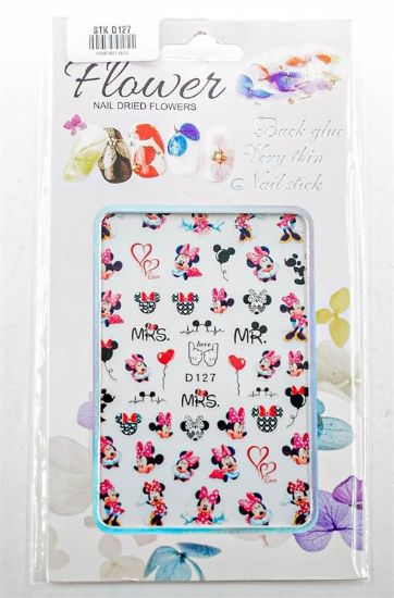 Picture of FLOWER BRAND STICKER - D127