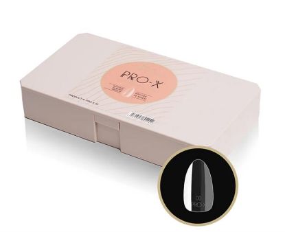 Picture of IGEL PRO-X SOFT GEL TIPS NATURAL ALMOND MEDIUM 600PCS