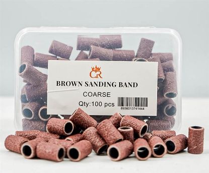 Picture of CROWN BROWN SANDING BANDS COARSE 100 PCS