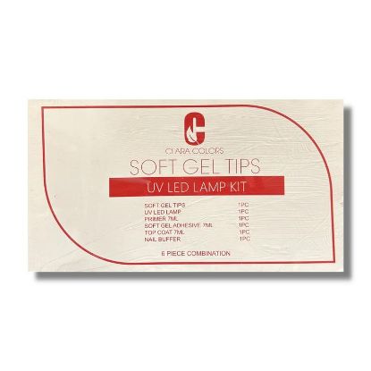 Picture of CLARA COLORS SOFT GEL TIP KIT 6PCS