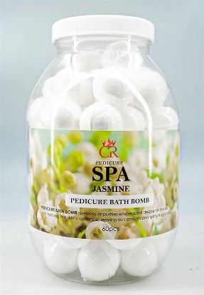 Picture of CROWN PEDICURE BATH BOMB 60PCS (JASMINE)