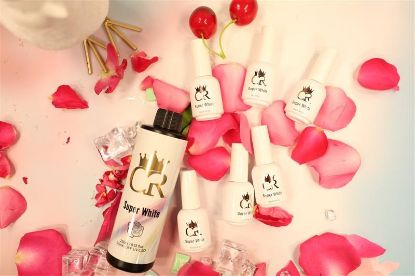 Picture of BUY 1 CROWN SUPER WHITE GEL 8 OZ GET 15 FREE .5 OZ