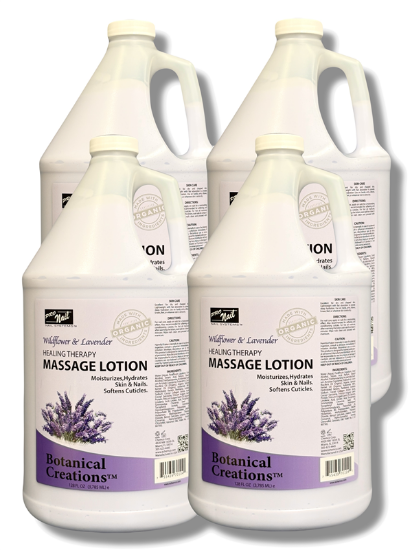 Picture of PRO NAIL LAVENDER MASSAGE LOTION CASE OF 4 - 1 GALLONS