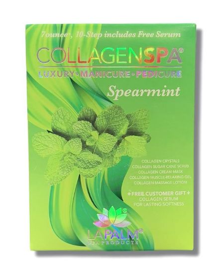 Picture of LA PALM SPEARMINT COLLAGEN SPA SINGLE PACK