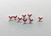 Picture of RED HEART CHARMS - SILVER STYLE 2