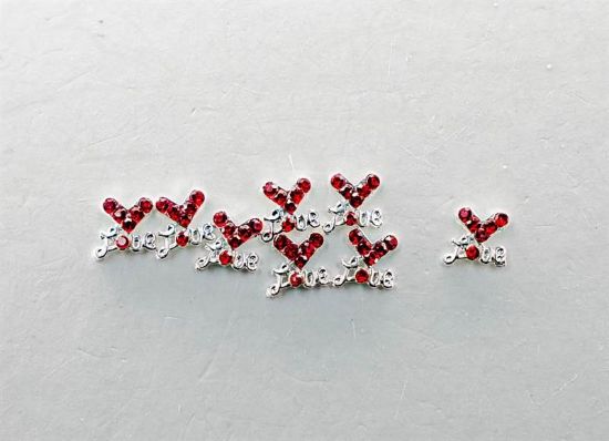 Picture of RED HEART CHARMS - SILVER STYLE 2