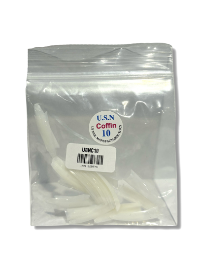 Picture of US NAIL COFFIN TIP SIZE 10