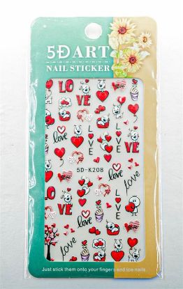 Picture of 5D ART NAIL STICKER - 5D-K208