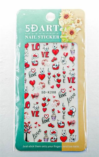 Picture of 5D ART NAIL STICKER - 5D-K208