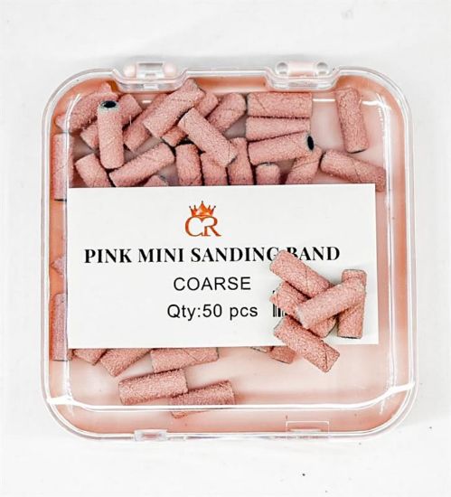 Picture of CROWN PINK MINI SANDING BAND COARSE 50 PCS