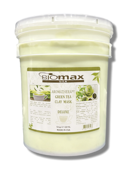 Picture of BIOMAX AROMATHERAPY PURIFYING CLAY MASK GREEN TEA 5 GALLON BUCKET