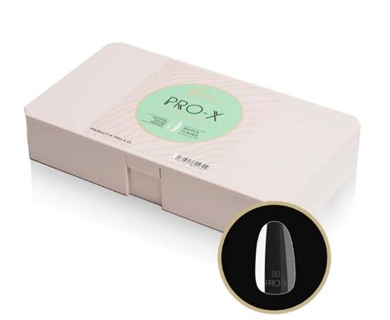 Picture of IGEL PRO-X SOFT GEL TIPS NATURAL ROUND MEDIUM 600 PCS