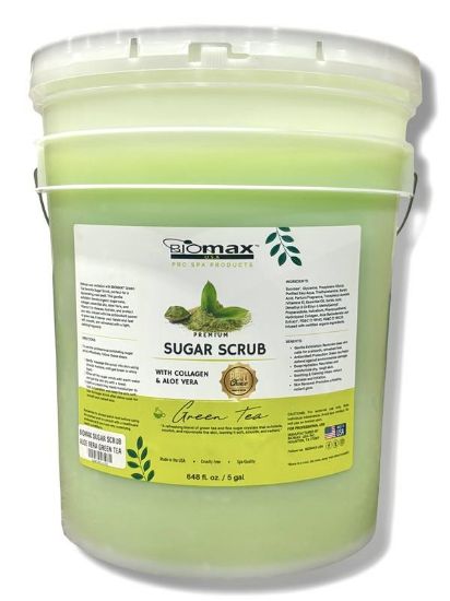 Picture of BIOMAX SUGAR SCRUB GREEN TEA 5 GALLON BUCKET