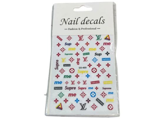Picture of NAIL DECALS STICKER - DD-489