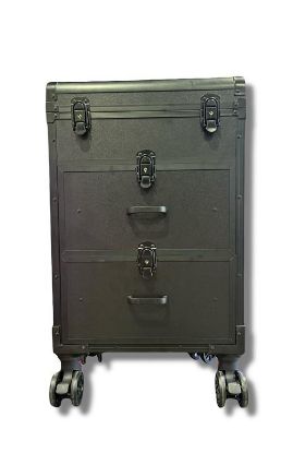 Picture of LARGE NAIL CASE BLACK WITH DRAWERS