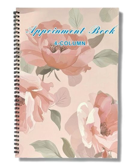 Picture of APPOINTMENT BOOK 4 COLUMN CR-04