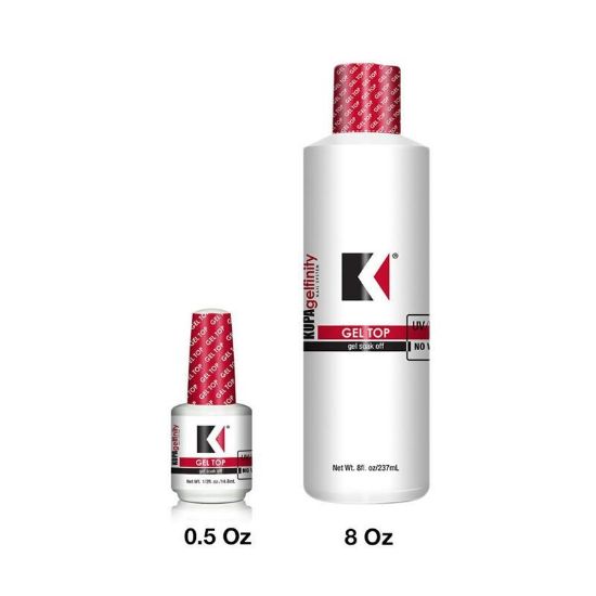 Picture of KUPA GEL TOP COAT REFILL 8 FL OZ GET 3 FREE 0.5 OZ