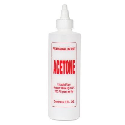 Picture of SOFT N STYLE CUTICLE ACETONE BOTTLE 8OZ EMPTY