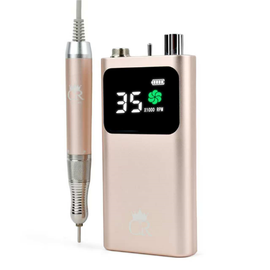 Picture of CROWN PORTABLE ELECTRIC NAIL DRILL - PINK