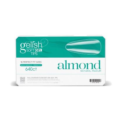 Picture of GELISH SOFT GEL TIPS - MEDIUM ALMOND 640 CT