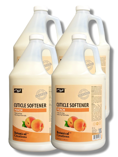 Picture of PRO NAIL PEACH CUTICLE SOFTENER CASE OF 4 - 1 GALLONS