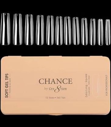 Picture of CHANCE SOFT GEL TIPS EXTRA LONG SQUARE
