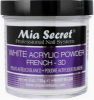 Picture of MIA SECRET WHITE FRENCH 3D ACRYLIC POWDER 2 OZ