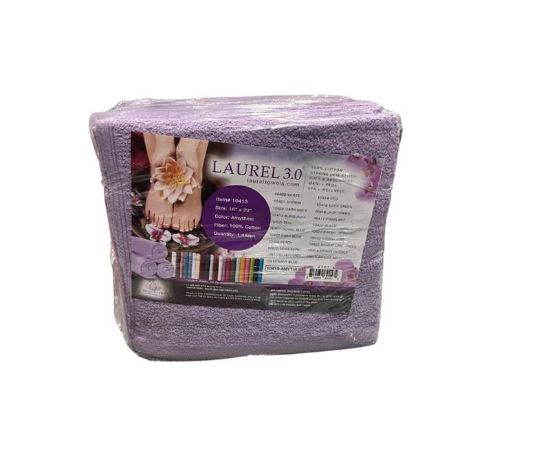Picture of LAUREL 3.0 PEDICURE TOWEL AMYTHEST/PURPLE