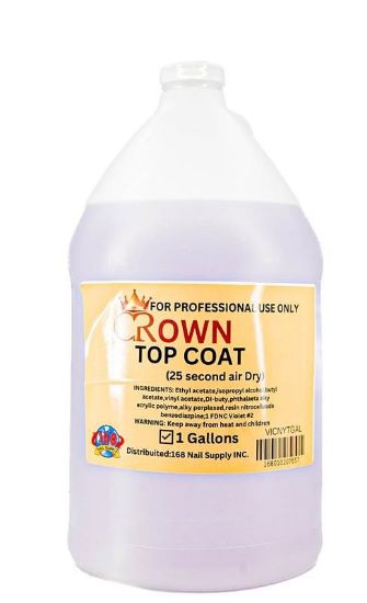 Picture of CROWN NON YELLOW TOP COAT I GALLON