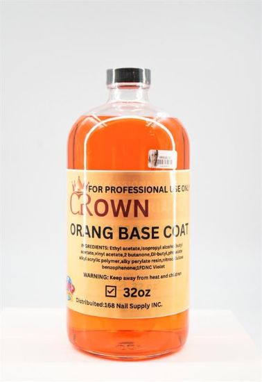 Picture of CROWN ORANGE BASE COAT 32 FL OZ