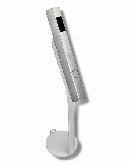 Picture of SOFT GEL SNAP ON METAL LAMP - SILVER