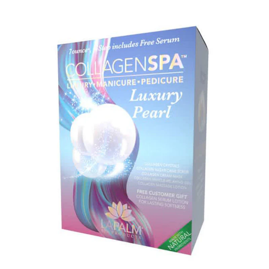 Picture of LA PALM LUXURY PEARL COLLAGEN SPA CASE OF 60 KITS