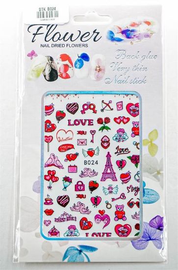 Picture of FLOWER BRAND STICKER - B024