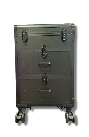Picture of LARGE NAIL CASE BLACK WITH DRAWERS