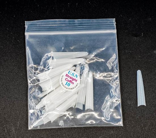 Picture of US NAIL STRAIGHT COFFIN TIP 10