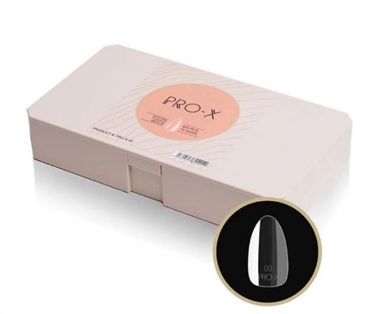 Picture of IGEL PRO-X SOFT GEL TIPS NATURAL ALMOND MEDIUM 600PCS