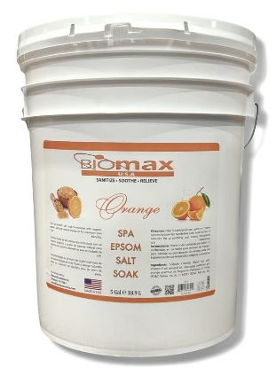 Picture of BIOMAX EPSOM SALT SOAK ORANGE 5 GALLON BUCKET