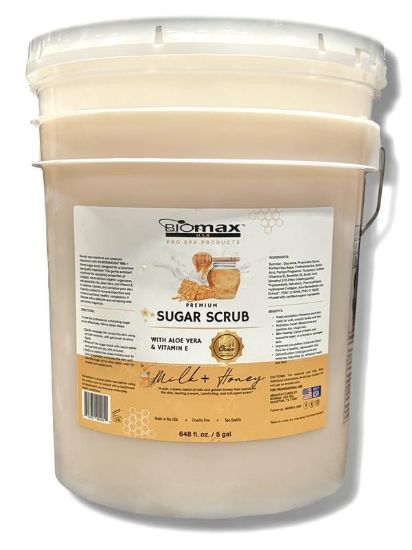 Picture of BIOMAX SUGAR SCRUB MILK AND HONEY 5 GALLON BUCKET