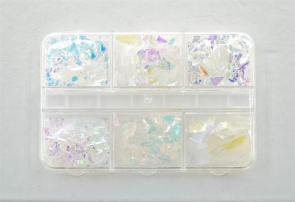 Picture of IRIDESCENT FLAKE 6PCS STYLE 1