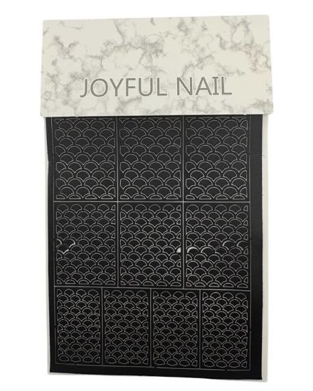 Picture of JOYFUL NAIL STICKER STENCIL 16