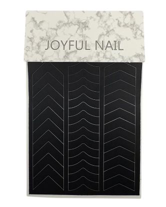 Picture of JOYFUL NAIL STICKER STENCIL 13