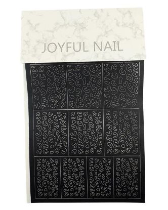 Picture of JOYFUL NAIL STICKER STENCIL 12