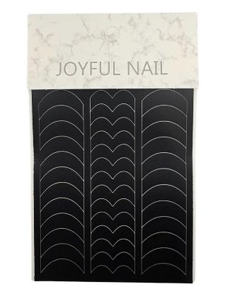 Picture of JOYFUL NAIL STICKER STENCIL 08