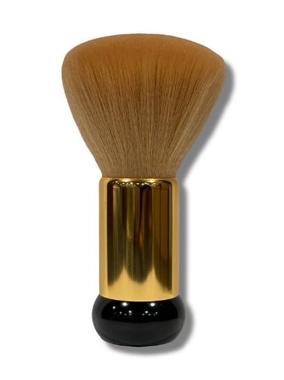 Picture of PREMIUM DUST BRUSH BLACK AND GOLD HANDLE S2