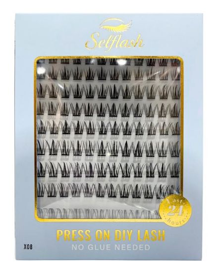 Picture of SELFLASH PRESS ON NO GLUE NEEDED X08