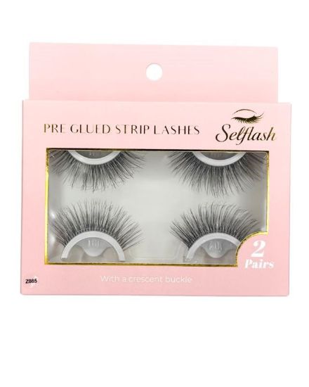 Picture of SELFLASH PRE GLUED STRIP LASHES Z085