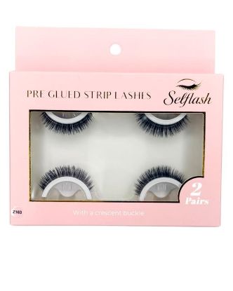Picture of SELFLASH PRE GLUED STRIP LASHES Z163