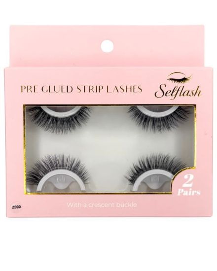 Picture of SELFLASH PRE GLUED STRIP LASHES Z090