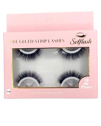 Picture of SELFLASH PRE GLUED STRIP LASHES Z143