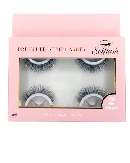 Picture of SELFLASH PRE GLUED STRIP LASHES Z2113